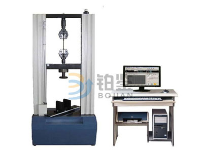 Bjsww-10kn Microcomputer controlled concrete tile bending test machine.