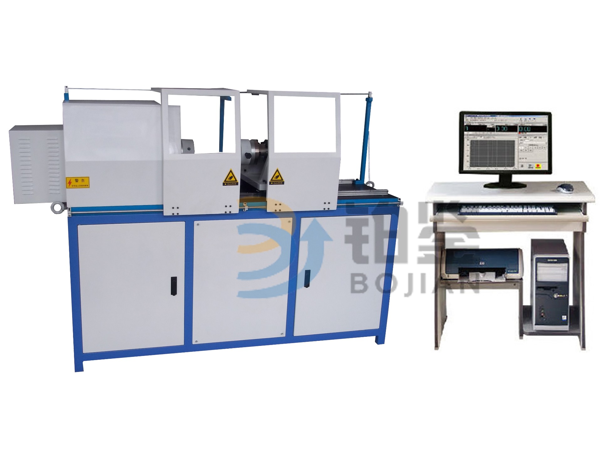 BJNZ-W500、1000、2000Nm Microcomputer controlled material torsion testing machine.